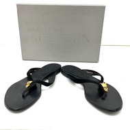 ★ Alexander McQueen 黑色涼鞋 Black slippers #36