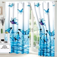 BUY 3 TAKE 3=6Pcs Curtain For Bintana 100*210CM Lowest Price Curtain For Room Makapal For Door Free 