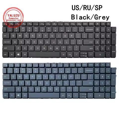 US/RU/SP NEW Laptop Keyboard For Dell Inspiron 15 3525 3520 3511 3515 5501 5502 5505 5510 5518 5511 