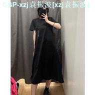 ✹◎ UNIQLO 2023 Summer Dress Dress Shirt With A Pocket Mercerized Cotton An A-Line Shape Leisure Loos