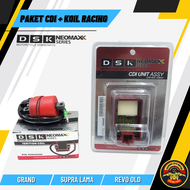 CDI RACING DSK NEOMAXX DAN COIL KOIL RACING HONDA GRAND - SUPRA - WIN - REVO FIT - LEGENDA DSK NEOMA