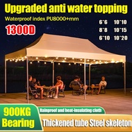 6x6 8x8 6x10 10x15 10x20Ft waterproof canopy khemah khemahcamping 6x6 tent khemah niaga khemah 10x10