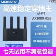 ax3000/wifi6路由器家用雙頻無線高速mesh易展組網全千兆埠
