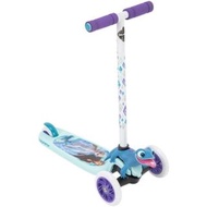 🌟現貨🌟 迪士尼冰雪奇緣學前兒童傾斜轉向快裝滑板車新年禮物 frozen scooter