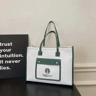 กระเป๋าผ้าแคนวาส สตาร์บัคส์รีวอร์ด โกลด์ เมมเบอร์ | Starbucks Rewards Gold Member Canvas Tote Bag 2024