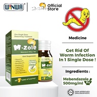 M-Zole Suspension (10ml) - For Deworm