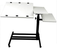 Laptop Desk With Brake, Height-adjustable Bedside Laptop Desk, Anti-slip Bed Laptop Stand (Color : A) Fashionable