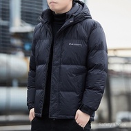 New Black Gold Warm Cotton Jacket for Men Winter 2025 Youth Down Cotton Coat Trendy Thickened Stylis