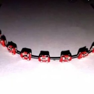 MERAH Removable braces/Red bottom/Fashion braces