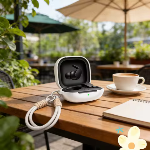 Simple Rope Earphone Cover Suitable for Beats Fit Pro Soft Silicone Wireless Bluetooth Earphone Prot