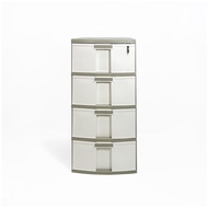 LOCAL789 DKW 4-Layer Drawer Cabinet Size 39.5x44.4x84.5cm. Model HH-400/4 (Solid White) The Shop Is 