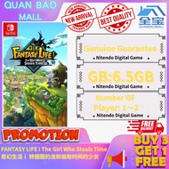 FANTASY LIFE i: The Girl Who Steals Time +Deluxe Edition(Nintendo Switch) Muat turun Permainan Digit