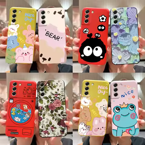 For Samsung S21 Ultra Case S21 FE Soft Silicone Phone Cover Case For Samsung Galaxy S21 s21 Plus Cas