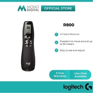 Logitech R800 Pro Laser Presentation Remote - LCD display for time tracking