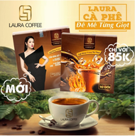 Cà Phê Đông Trùng Hạ Thảo Laura Coffee (Hộp 10 gói x 18g) - Laura Sunshine Nhật Kim Anh Chính Hãng