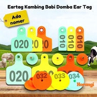 100pcs Cow Markers Goat Eartag Tools Cow Ear Tags Goat Markers Sheep Ear Tags