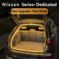 Nissan Note NV200/350 Qashqai Trunk Light Running Water Welcome Trunk Lighting Car Interior Atmosphe