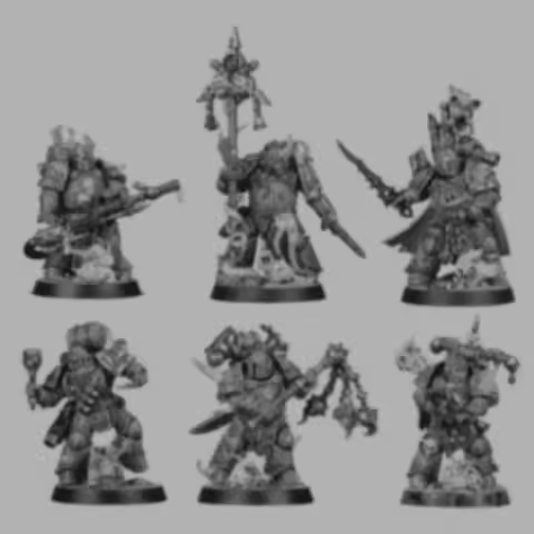 resin recast unpainted models (on sprues), NO. T9Q0L3P6Y1X7