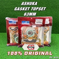 ASHUKA GASKET TOP SET LC135 LC135 TOPSET GASKET COPPER GASKET OVERHAUL LC135 ASHUKA YAMAHA GASKET LC