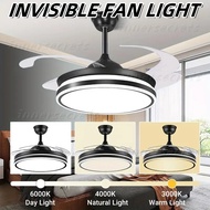 72W Ceiling Fan With Light Remote Fan Light Ceiling Fan Light Invisible Fan Light AC Motor Ceiling S