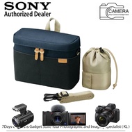SONY CAMERA BAG / LCS-BBK FOR Sony A7.... A6600 , A6400 , A6100 , A6000 , A5100 ( BLACK )