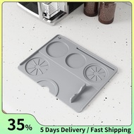 Coffee Tamper Mat Waterproof Coffee Mat Coffee Powder Hammer Mat for Espresso Machine Tamper