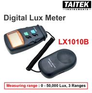 เครื่องวัดแสง Digital Lux Meter รุ่น LX1010B ช่วงการวัด 0-50000 Lux 3 ย่านการวัด