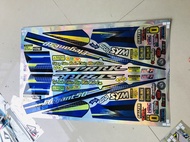 tem rời dán xe elegant 50 mẫu chữ spark tem 7 màu