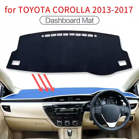 Car Dashboard Mat for Toyota Corolla iM Auris 2014 2015 2016 2017 2018 Dash Mat Dashmat Accessories 
