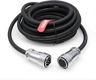 DRRI Aputure Lightstorm LS 600c Pro| LS 1200D Pro Light Fixtures 7-Pin Male to Female weatherproof h