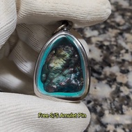 Green Leklai Pendant 青力泥吊坠 Leklai Amulet 马来西亚力泥 100% Natural Leklai