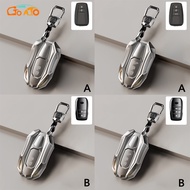 GTIOATO For Toyota Key Cover Zinc Alloy Car Key Case Holder For Toyota Sienta Hiace Vios Corolla Altis Prius Alphard Camry Harrier CHR Yaris Cross Vellfire Rav4