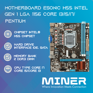 Motherboard Esonic H55 Intel Gen 1 LGA 1156 Core I3/I5/I7/Pentium