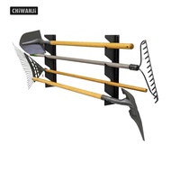 CHiWANji Garden Tools Storage Rack Rake Organizer Multifunctional Courtyard Yard Tool