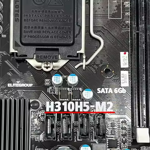 For ECS H310H5-M2 V:1.0 Motherboard LGA 1151 DDR4 Mainboard 100% Tested Fully Work