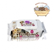 Bioion Pets Bounce Wet Wipes 80 Sheets (No Alcohol)