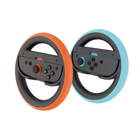 2PCS Switch 2 Racing Steering Wheel For Nintendo Switch 2 Joy Con Controller Switch 2 Joycon Racing 