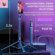NEW P225 TK Selfie Stick 2.2M Super Long Phone Tripod Wireless Bluetooth Selfie Stick Handheld Exten