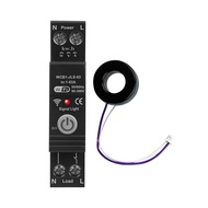 HOMETOOL เบรกเกอร์ไวไฟอัจฉริยะ63A สำหรับระบบ Tuya พร้อมรีโมทและฟังก์ชั่นจับเวลา