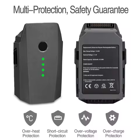 Battery For DJI Mavic Pro / Mavic Pro Platinum Intelligent Flight Batteries 3830mAh Flight Time 27 M