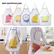 Adequate Size Waterproof For Adult Apron with Cartoon Print Design Options
