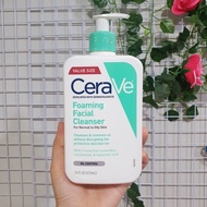 Cerave Oily Skin CLEANSER / CERAVE FOAMING FACIAL CLEANSER 473ML - FULL SIZE