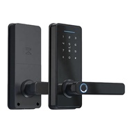 Smart Door Handle Digital Fingerprint Door Lock Door Lock with Key Home Electronic Door Lock Automatic Door Lock