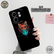 HP Latest Infinix Smart 9 HD Softcase - Black Fashion Case - Infinix Smart 9 HD Case - Pro Camera Si