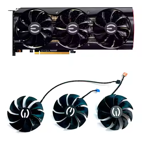 87MM PLD09220S12H 12V 0.50A 4Pin Graphics Card Fan for EVGA RTX 3070 3080 Ti 3090 FTW3 ULTRA GAMING 