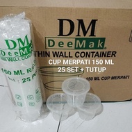 Thinwall DM 150 ML Pigeon Pudding Cup/ 150 ML PER CARTON