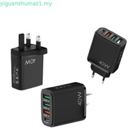 GEEONE 40W UK spec fast charging adapter PD20w charger for Apple Huawei multi-port usb