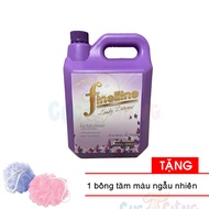 [5 Lít] Nước Giặt FineLline Tím Thái Lan 5000ml - màu tím - nước giặt thái lan hương nước hoa Tặng 1