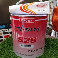 Nissan Hitary 928 Poly Putty 4KG with Hardener (Brown/Grey)