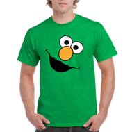 ELMO T-SHIRT 100% COTTON SIZE XS TO 5XL
